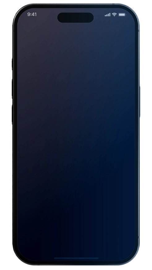 Interfaccia di trading mobile di Oxelvian